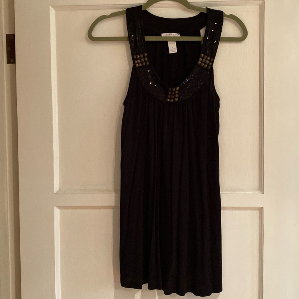 Kenar tunic black top - size Small